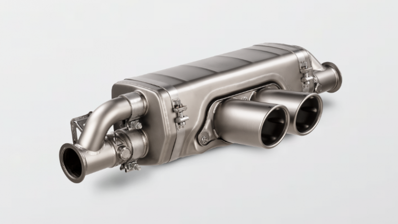 Photo of Akrapovic Titanium Slip-On Race Line Exhaust for the Porsche 992.1 GT3 RS/ S/T - Image 1